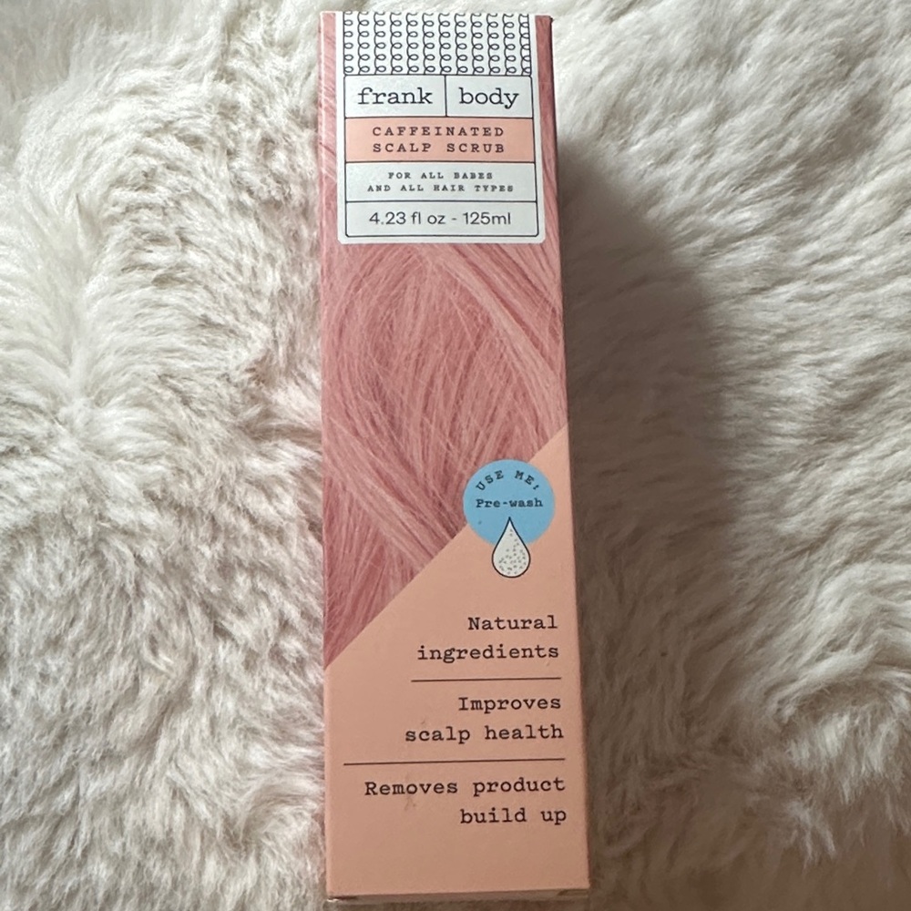 Frank Body Caffeinated Scalp Scrub - Pink